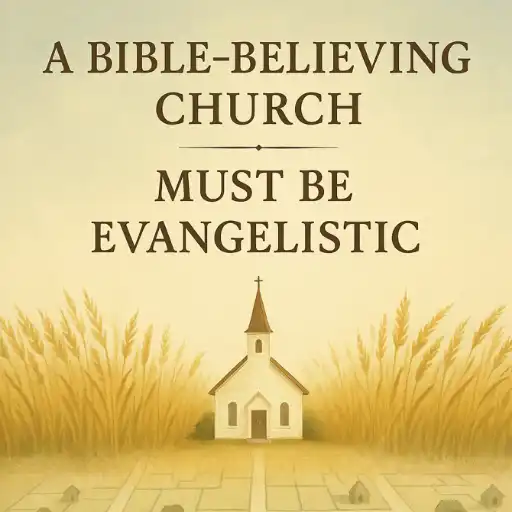A Bible-Believing Church Must Be Evangelistic